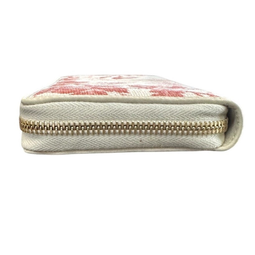 Gucci GG Marmont Herbarium Flora Round Zipper Long Wallet