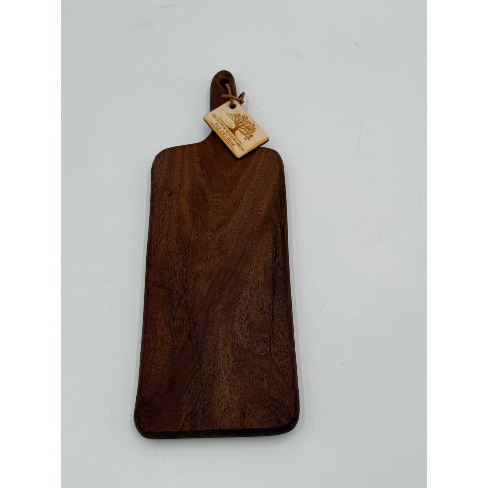 Walnut Charcuterie Board With Rich Grain Beauty, 15 x 5.5 x 1 inches, decorative serving tray, functional cutting board, handmade kitchen, o