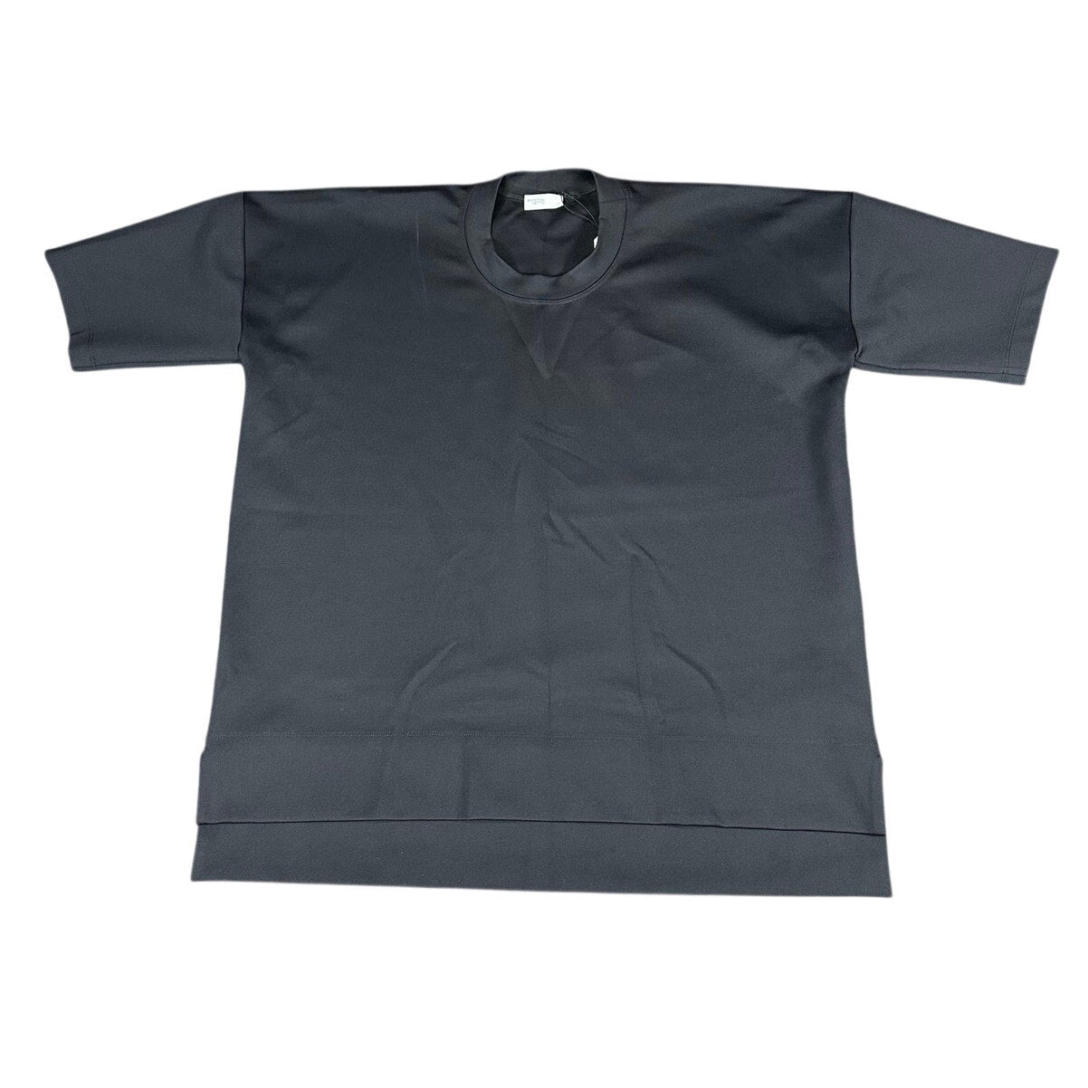 Rosetta Getty Collapsed T-Shirt Black Scuba - Size XS Oversized