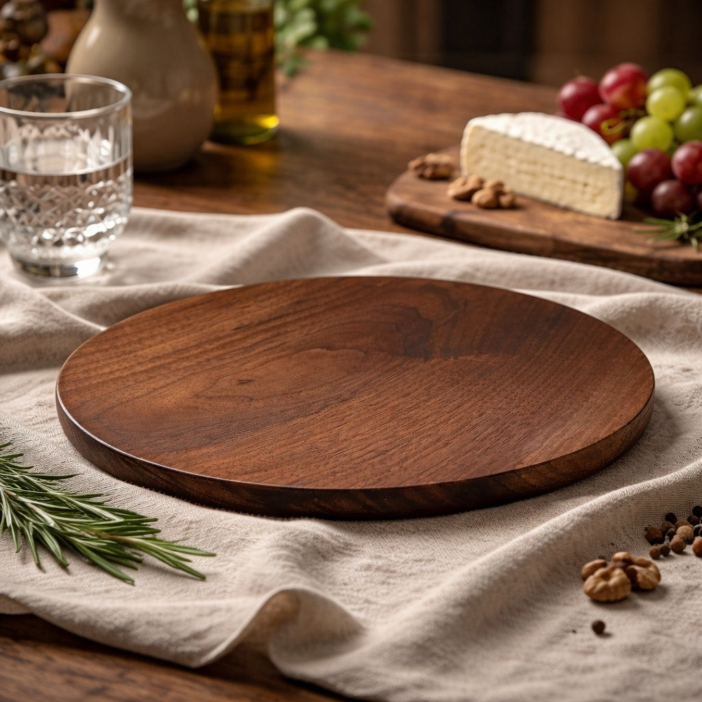 Hand Turned Walnut Platter