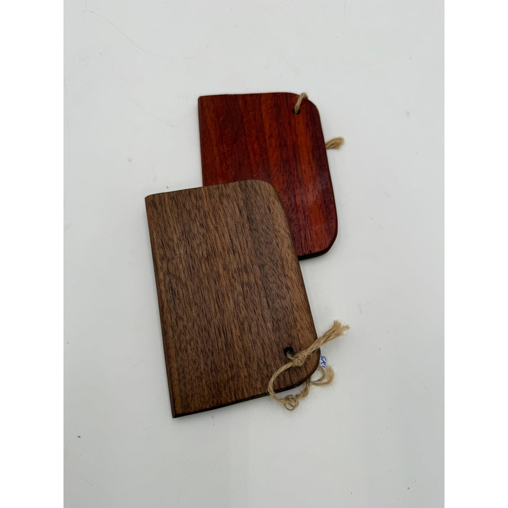 Handmade Wood Dough Knife for Baking, padauk or walnut, food safe finish, comfortable grip, bench scraper alternative