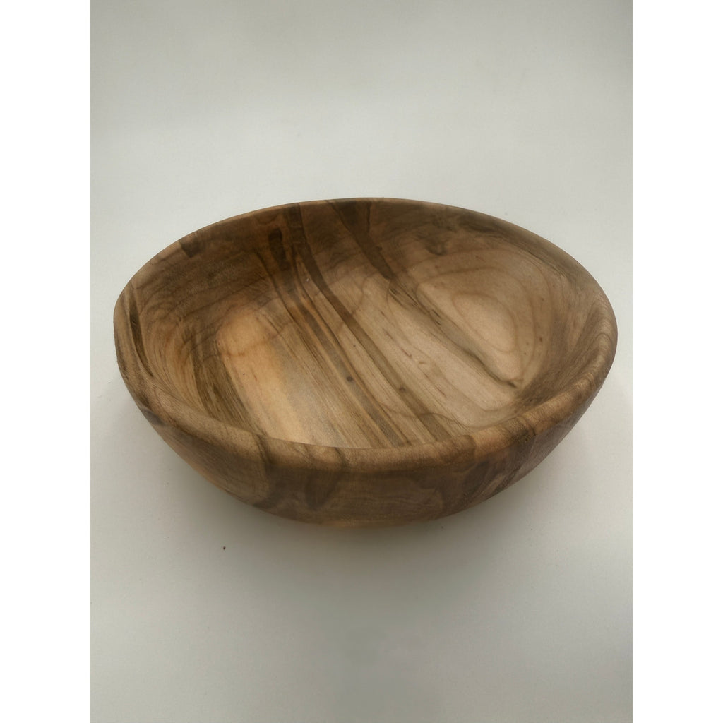 Ambrosia Maple Individual Salad Bowls, Set of 5, Handcrafted Wood, 5.25 x 1.75 Inches, SKU 1467