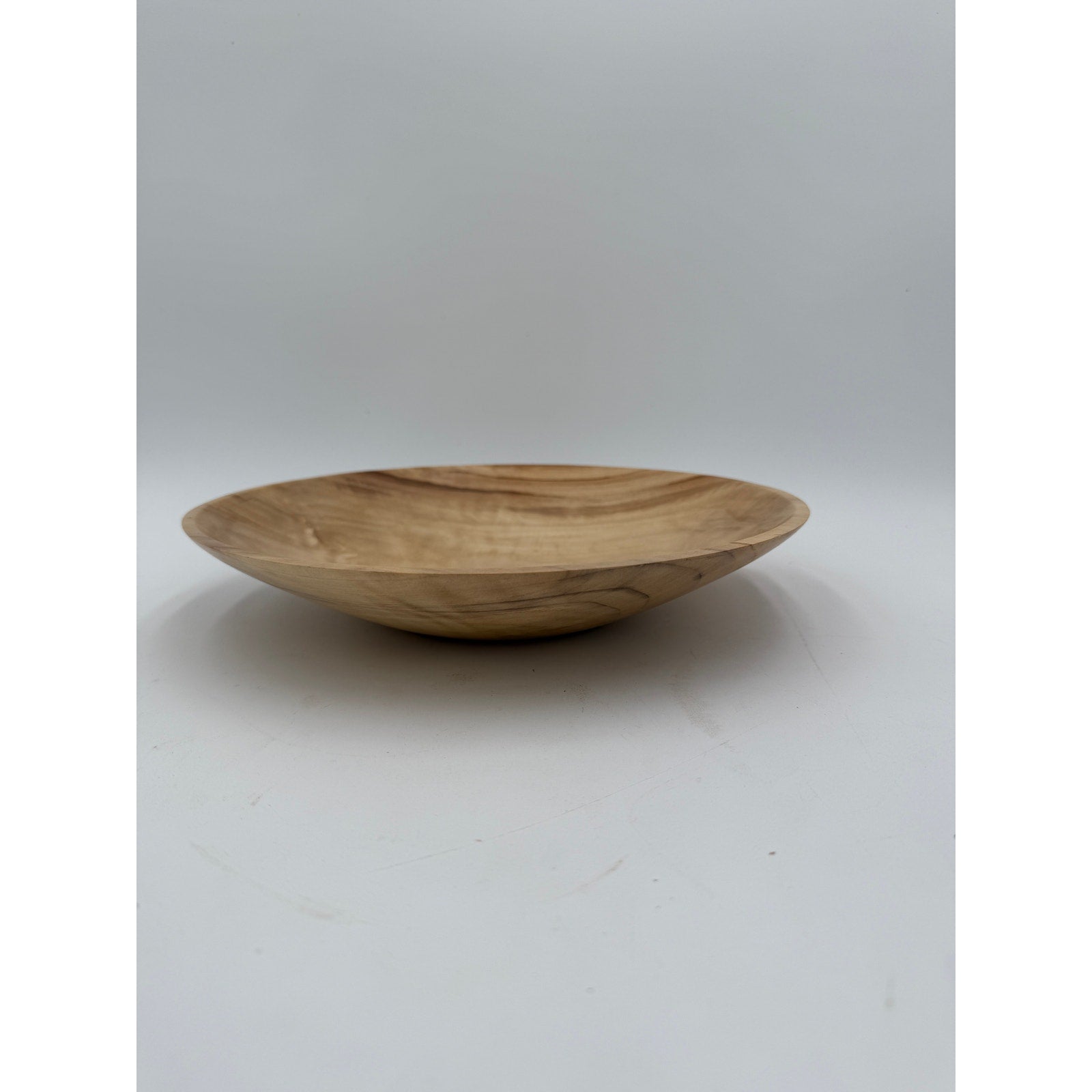 Cottonwood Burl Hand Turned Serving Bowl, 11.25 x 2 in, artisanal wood decor, functional centerpiece, durable finish
