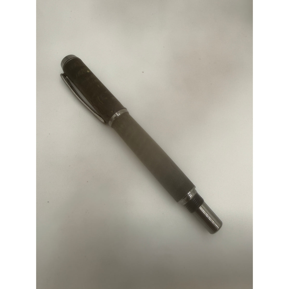 Deluxe Custom Baron Rollerball Pen, Hand Turned Mango Wood, Hand Crafted, SKU 1471