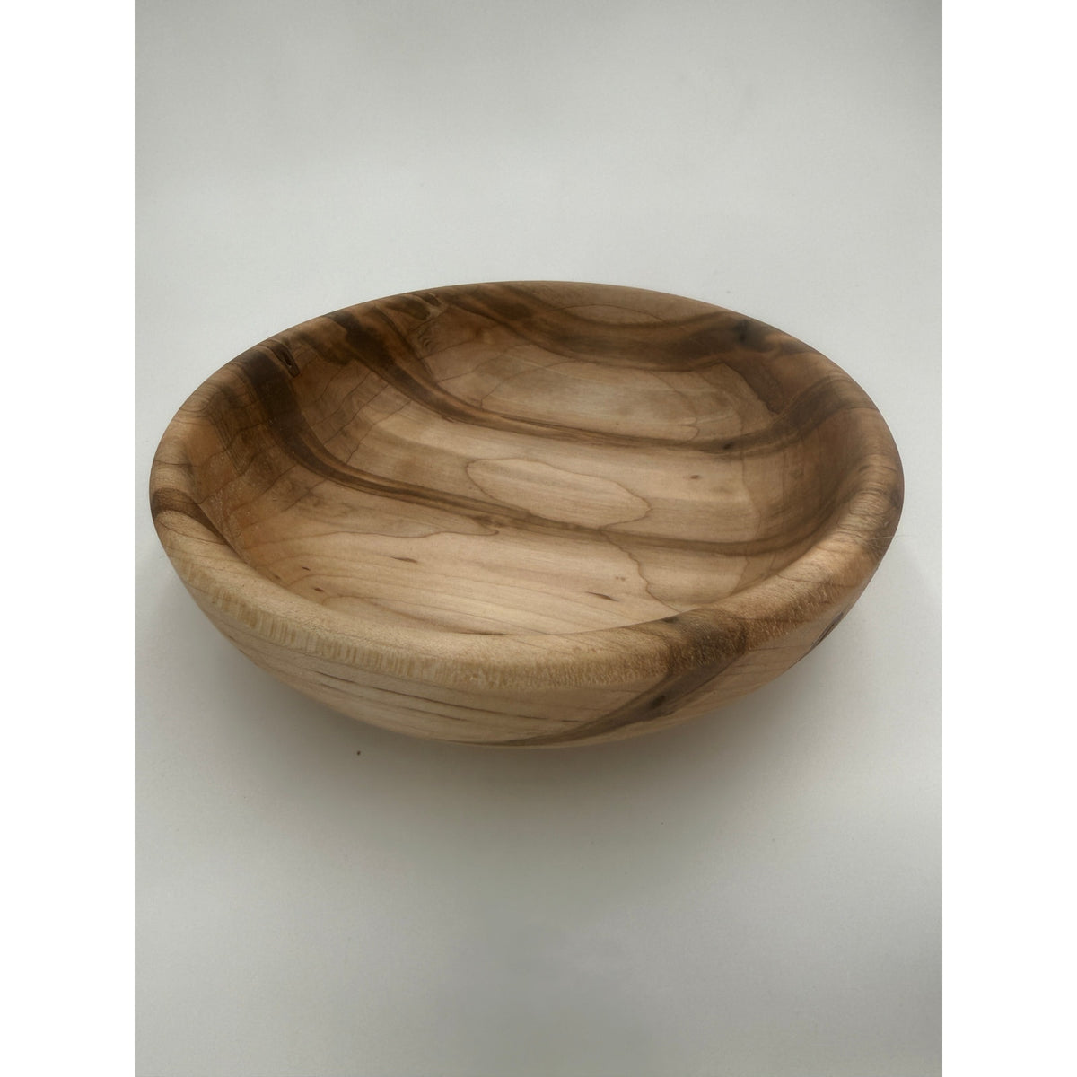 Ambrosia Maple Individual Salad Bowls, Set of 5, Handcrafted Wood, 5.25 x 1.75 Inches, SKU 1467