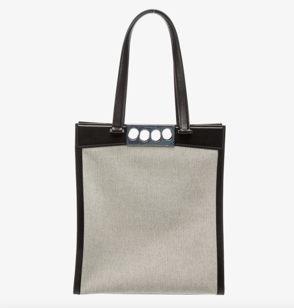 6630 - Alexander McQueen 4 Ring Tote NWT