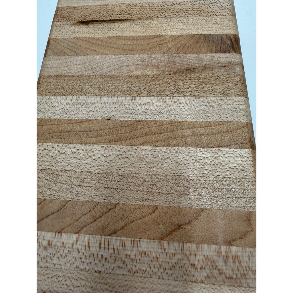 Historic Iowa Maple Serving and Prep Board, reclaimed hardwood, knife friendly surface, farmhouse modern, conversation piece