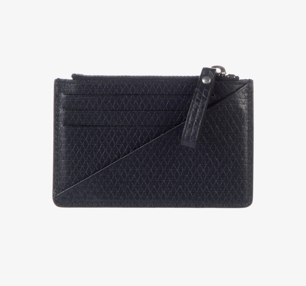 6621 - Alexander McQueen Embossed Leather Cardholder