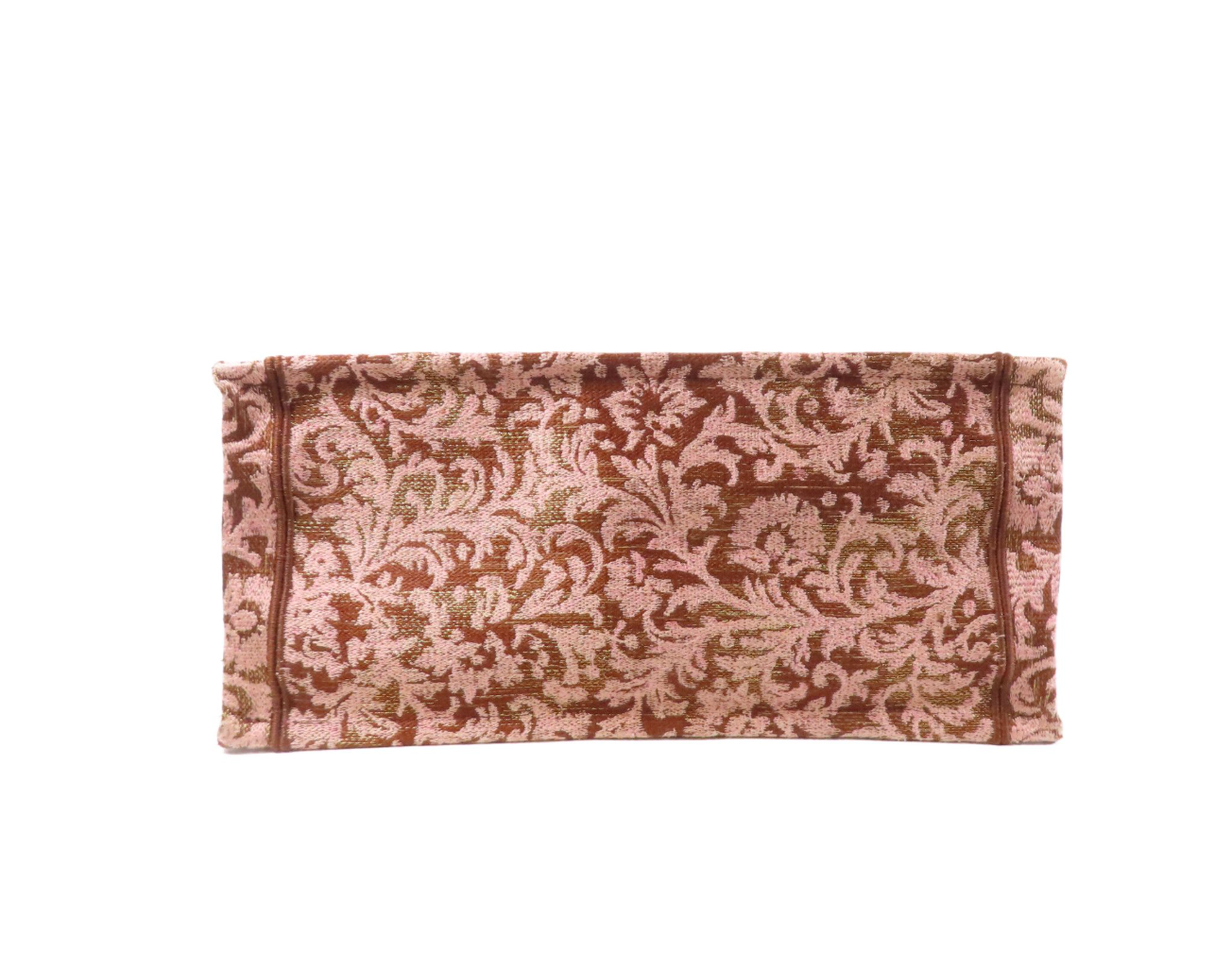 6617 - Christian Dior Small Book Tote Brown/Pink
