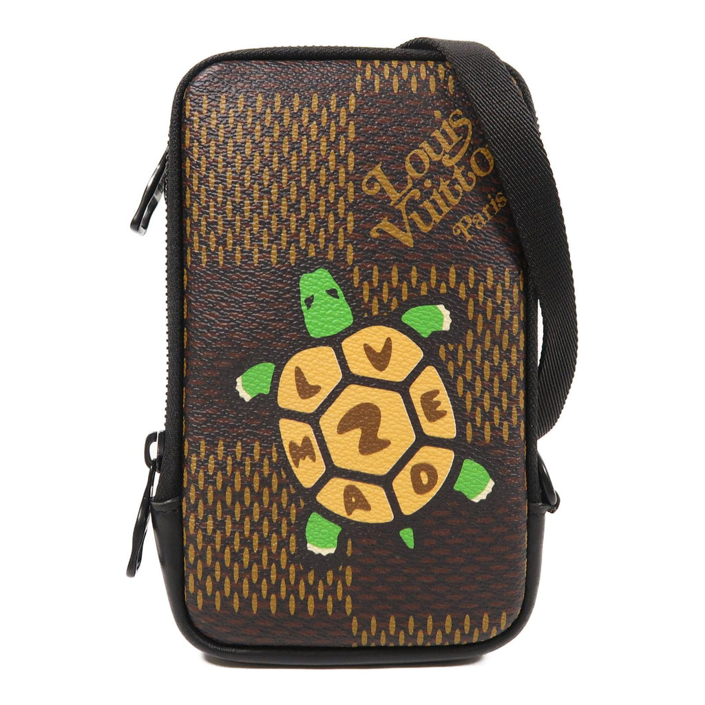 LOUIS VUITTON x Nigo Damier Phone Pouch Wallet