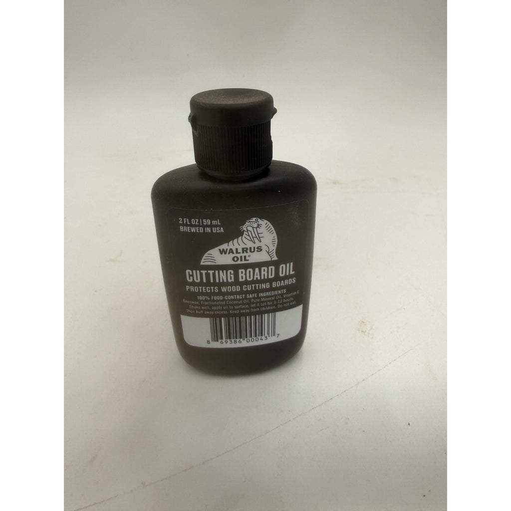 Walrus Oil Cutting Board Finish, 2 fl oz, Food Contact Safe, Wood Conditioner