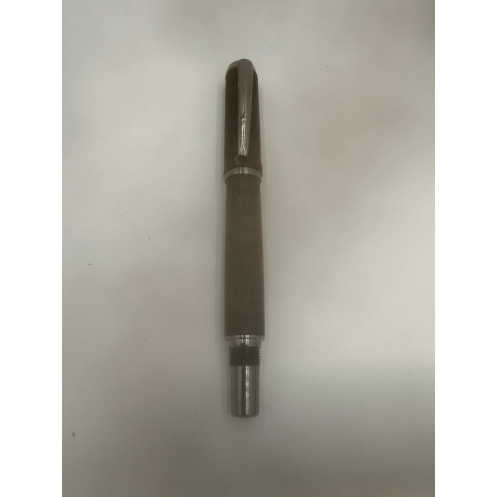 Deluxe Custom Baron Rollerball Pen, Hand Turned Mango Wood, Hand Crafted, SKU 1471