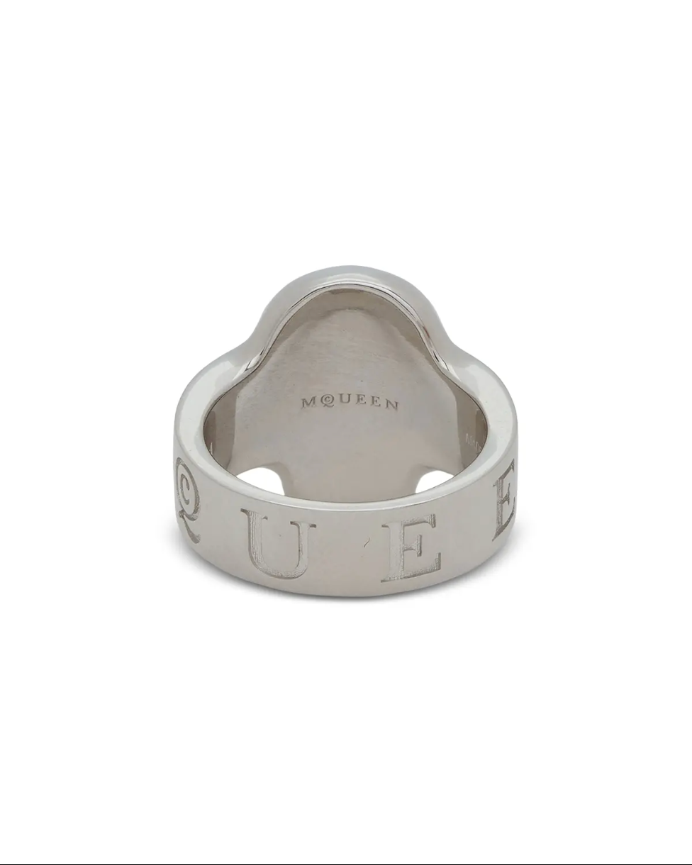7390 - Alexander McQueen Skull Ring - Size 19 - New