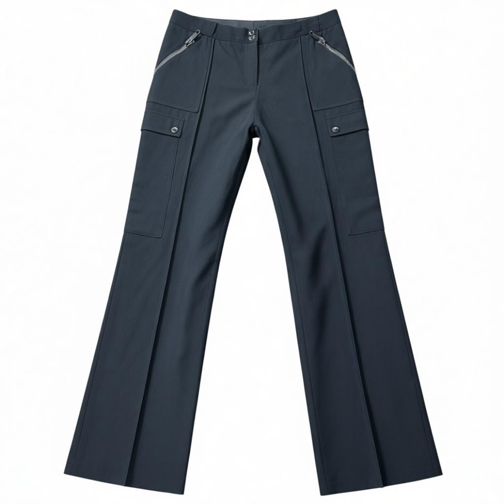 Burberry Wool Lined Black Trousers Women’s Size 6 Excellent