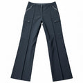 Burberry Wool Lined Black Trousers Women’s Size 6 Excellent