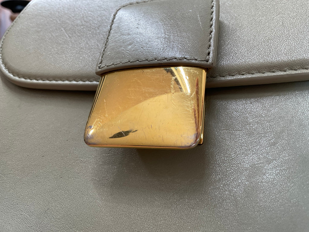 Bottega Veneta Mini Desiree Crossbody Bag - Travertine