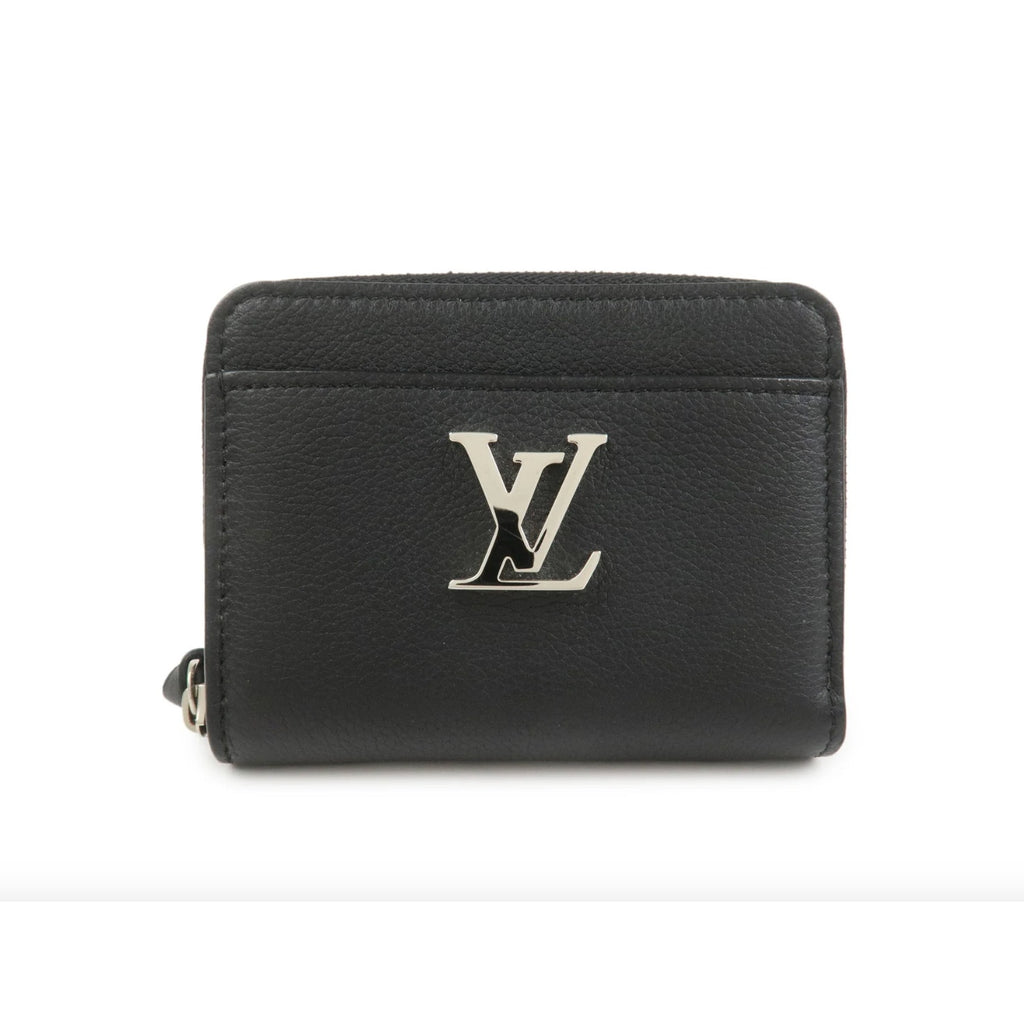 Louis Vuitton Lock Me Calf Leather Coin Case Coin Purse
