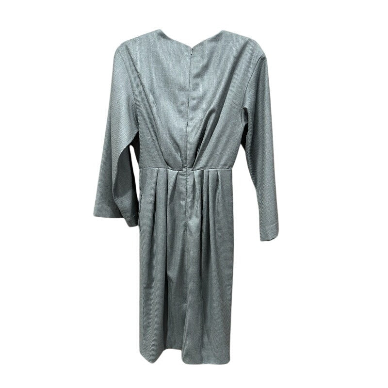 Christian Dior Vintage RARE 2000s Wool Dress Gray Size 00-2