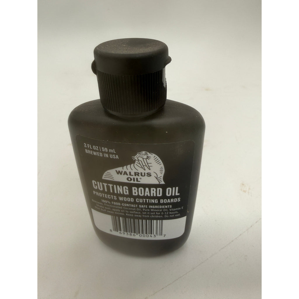Walrus Oil Cutting Board Finish, 2 fl oz, Food Contact Safe, Wood Conditioner