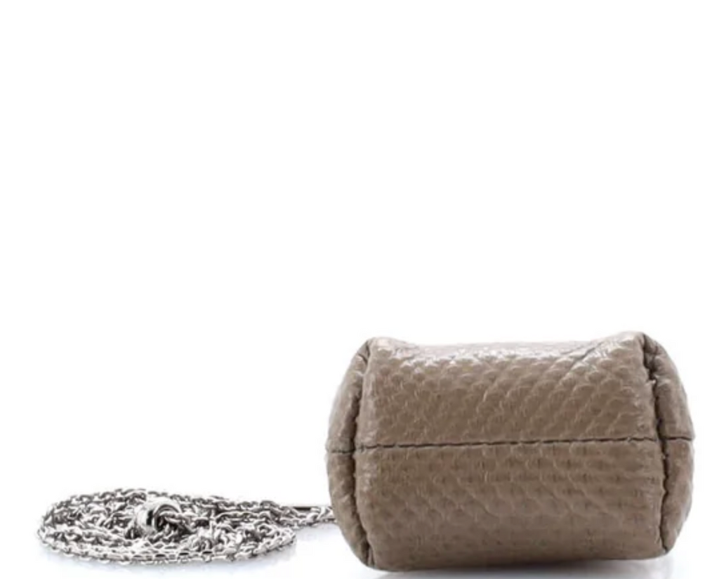 Fendi Pico First Bag in Karung Snake and Enamel