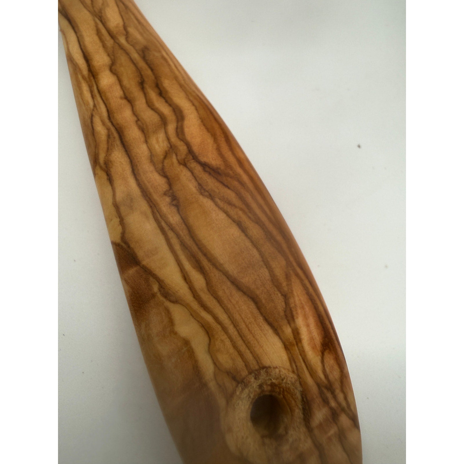 Handmade Olive Wood Kitchen Ladle, 9 or 12 Inch, Food Safe, Durable Utensil