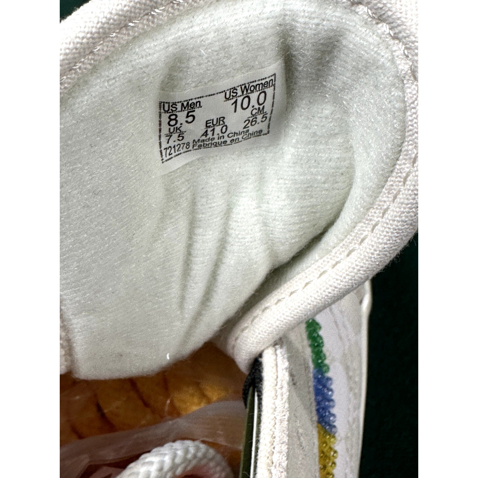 Gucci x Vans Vault OG Old Skool Rainbow Sneakers 8.5 M 10 W NIB