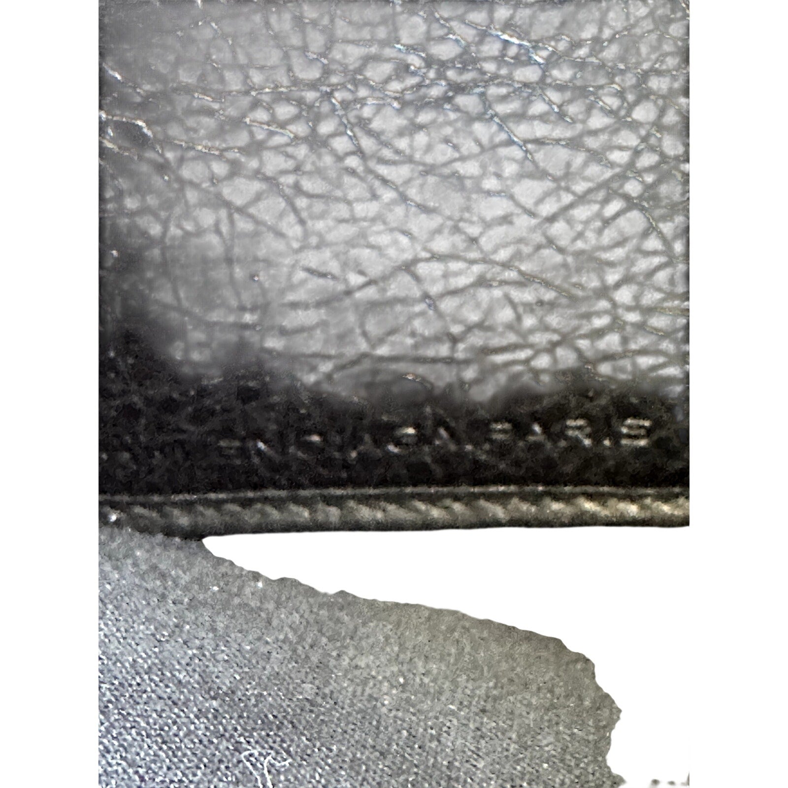 Balenciaga Classic Moto Zip Around Long Wallet