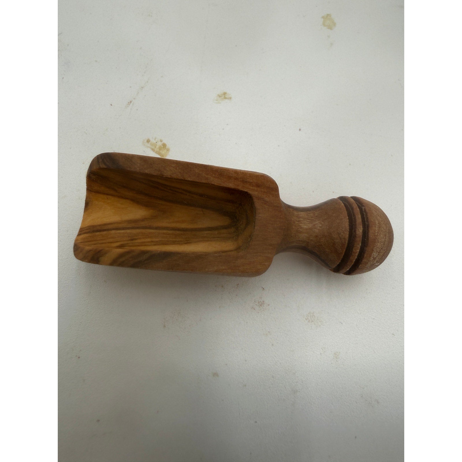 Small Olivewood Canister Scoop, Coffee Measure, Spice Server, Choose Size, SKU 1429 1430 1431