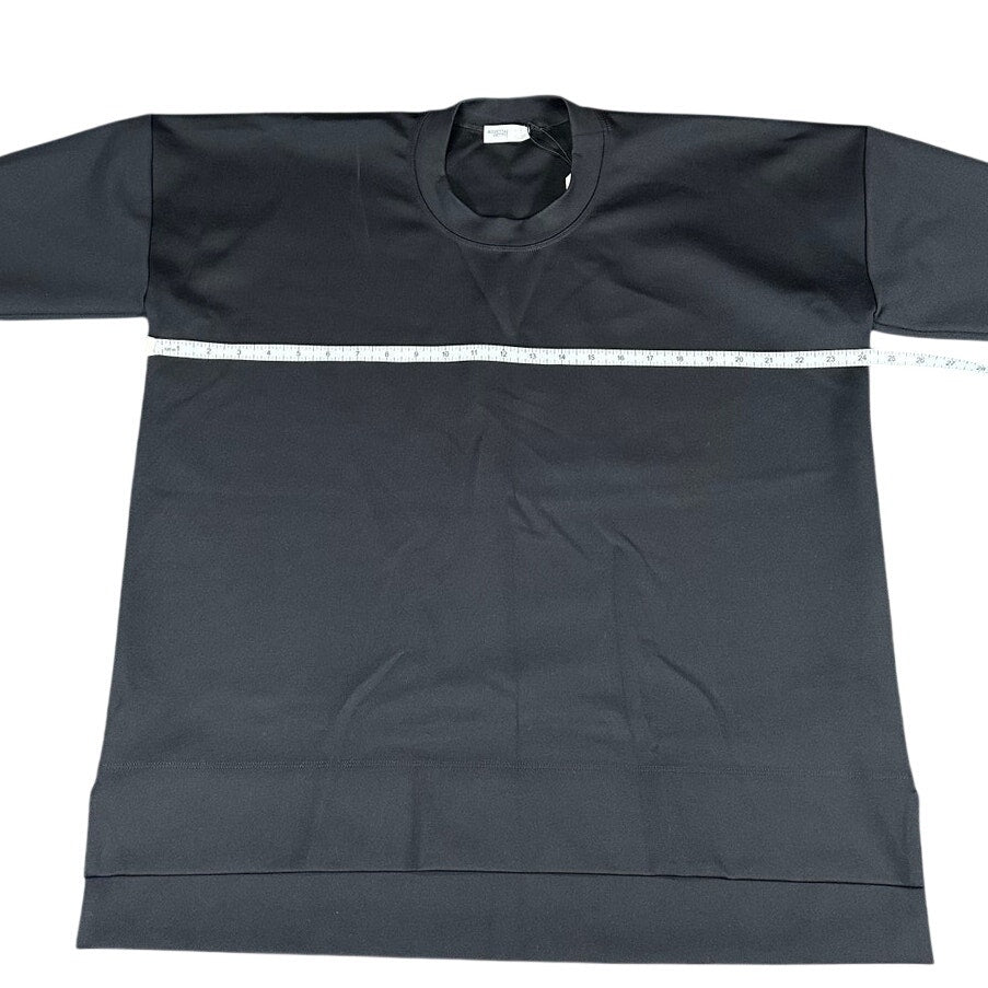 Rosetta Getty Collapsed T-Shirt Black Scuba - Size XS Oversized