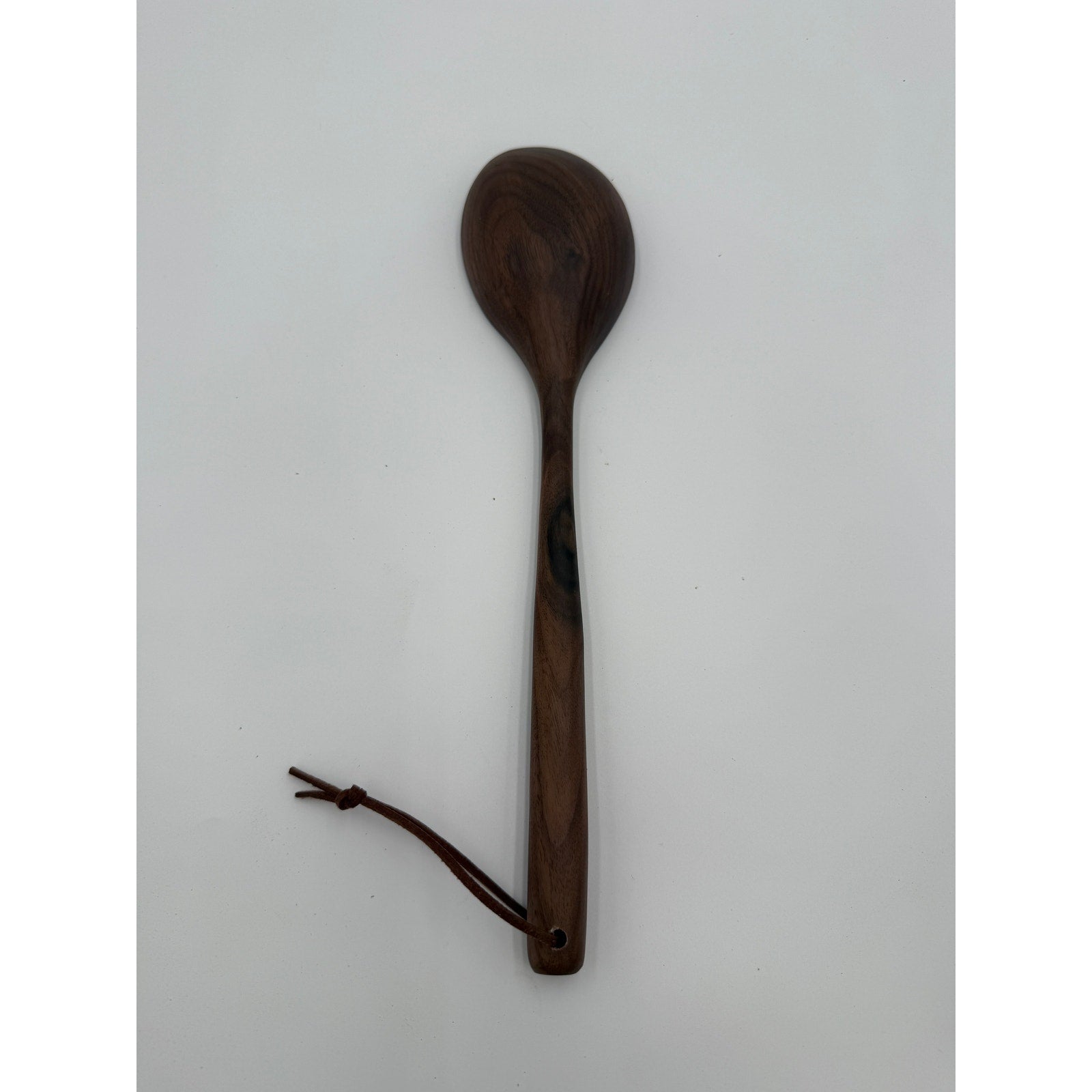 Walnut Wooden Spoon for Everyday Cooking, 12 Inch Long, Food Safe Utensil, SKU 1465