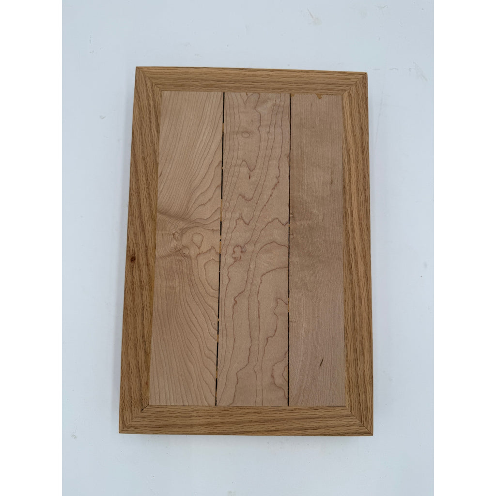Maple Charcuterie and Cutting Board from Rink, reclaimed Shenandoah Iowa wood, hand crafted, 12.5x8.25x1.5