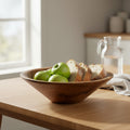 Hand-Turned Butternut Wood Bowl