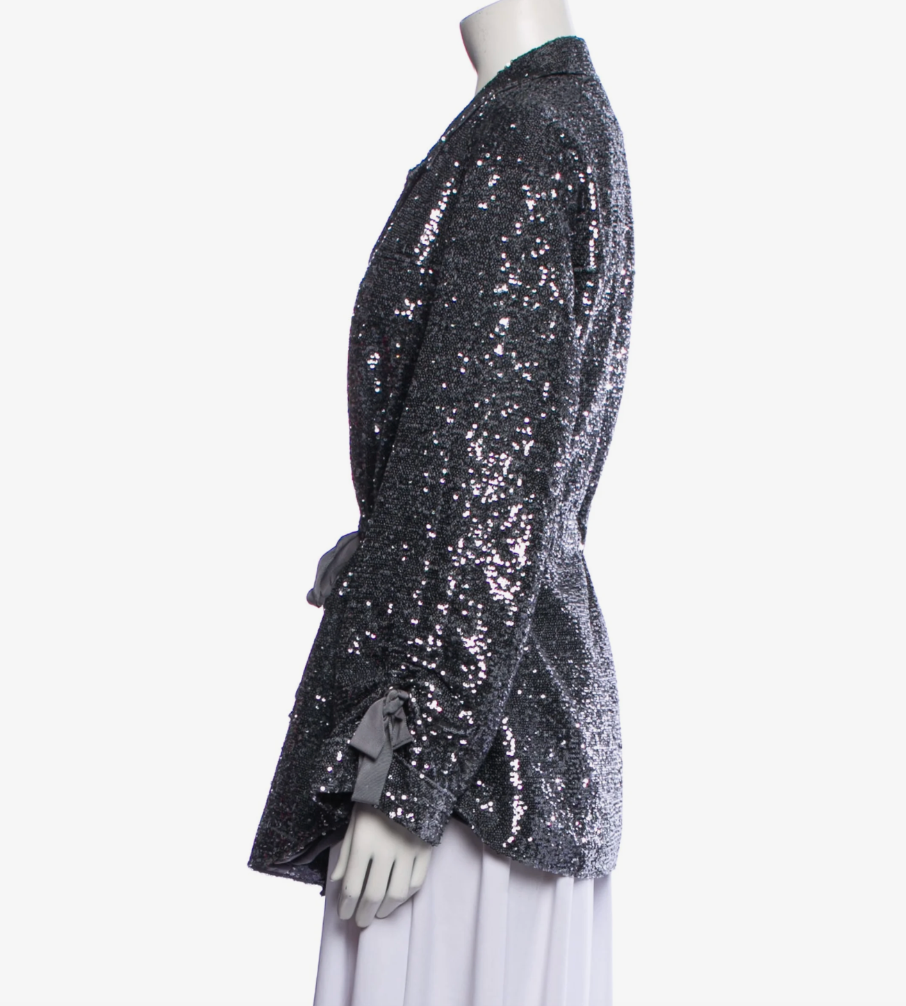 6369 - Cinq a Sept Sequin Evening Jacket - Size M