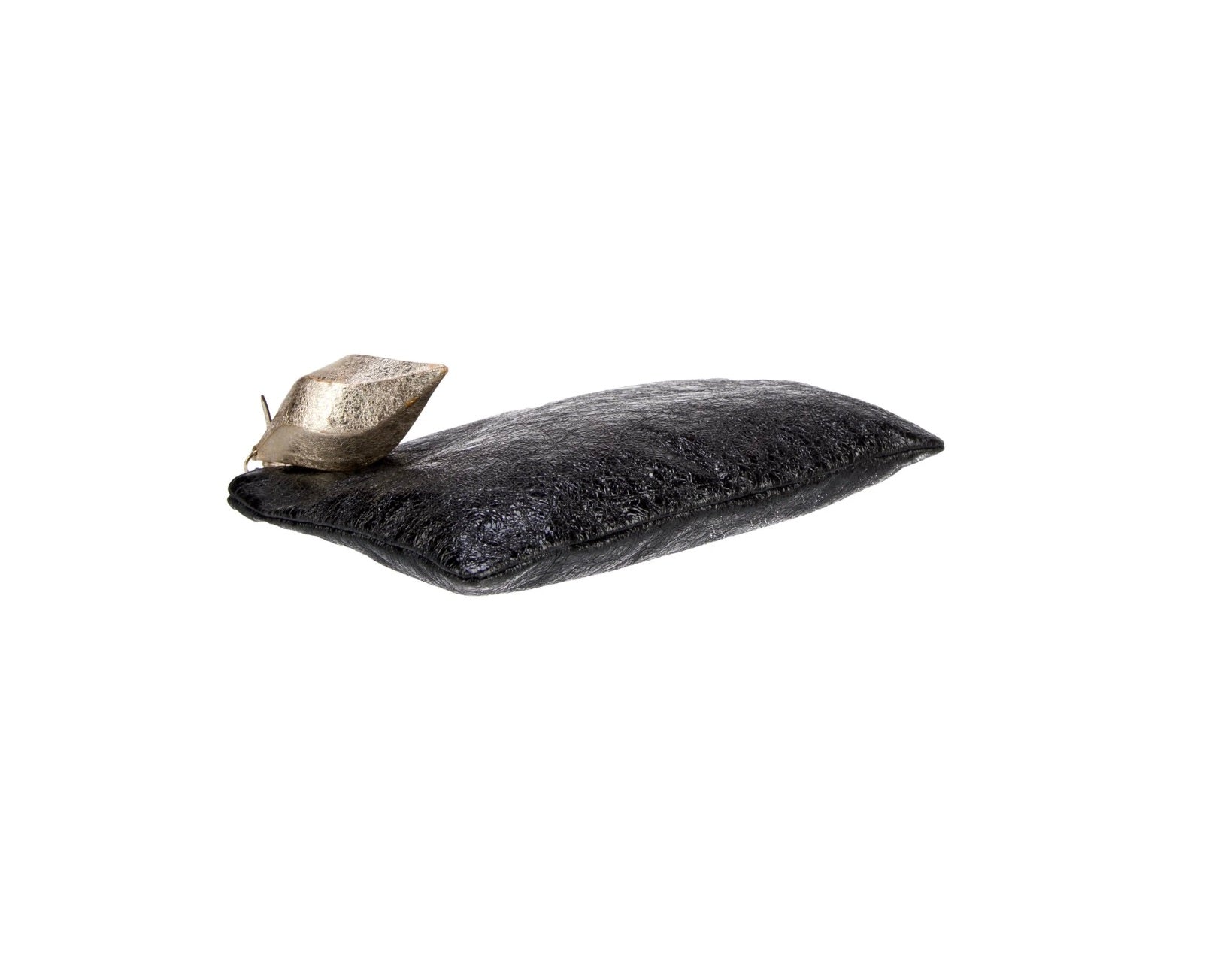 Anya Hindmarch Two-Tone Leather Clutch