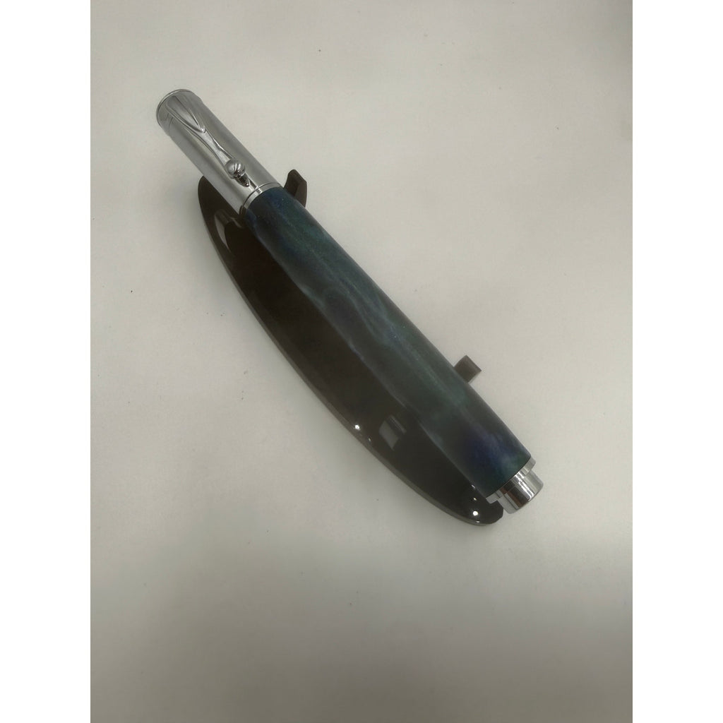 Zen Rollerball Pen with Diamondcast Body, Hand Turned, Multicolor, Deluxe Writing Gift, SKU 1472