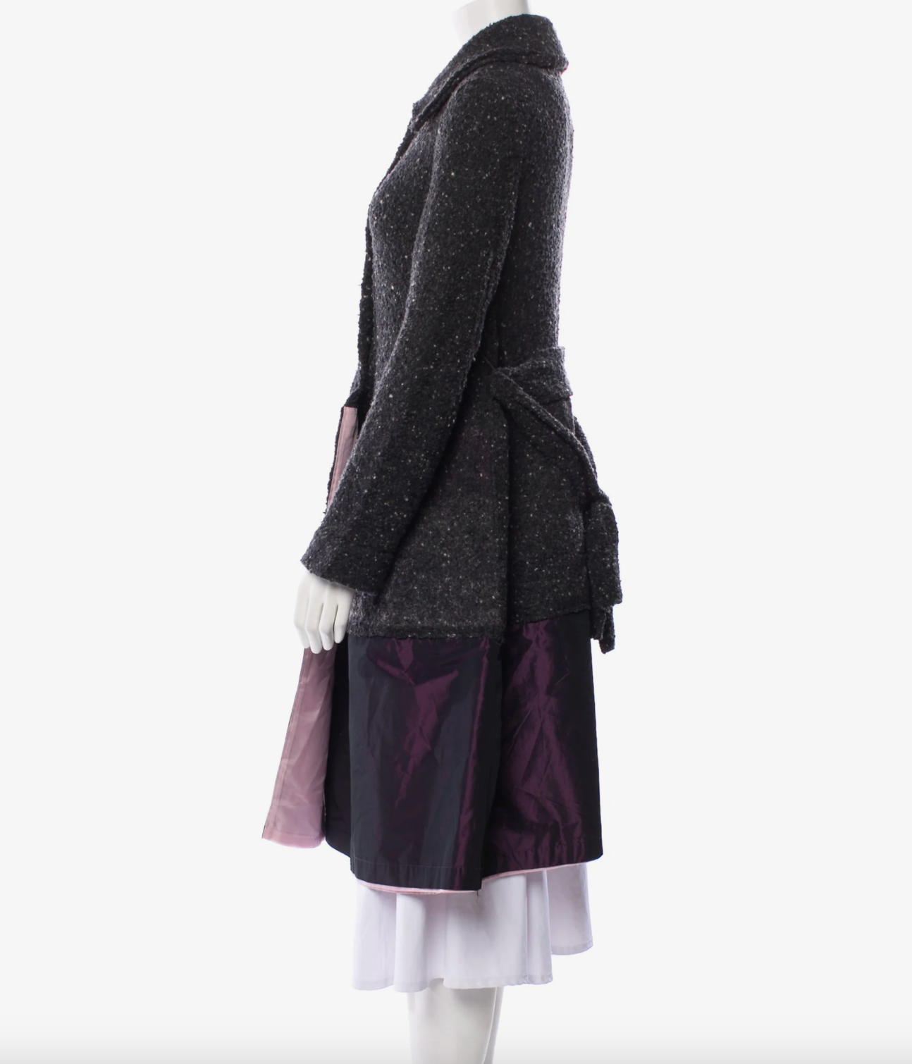 Sacai Vintage Wool & Silk Coat - Size "2" Medium