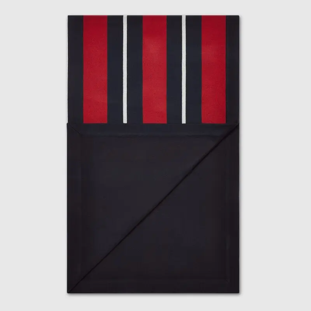 6934 - Gucci Web Wool Blanket - NWT