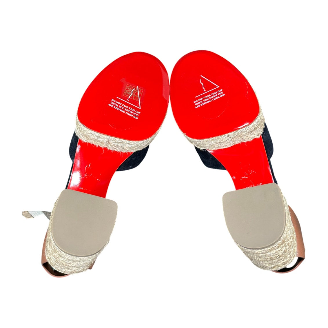 Christian Louboutin Brigissima 70 Platform Espadrilles NWT Size 41