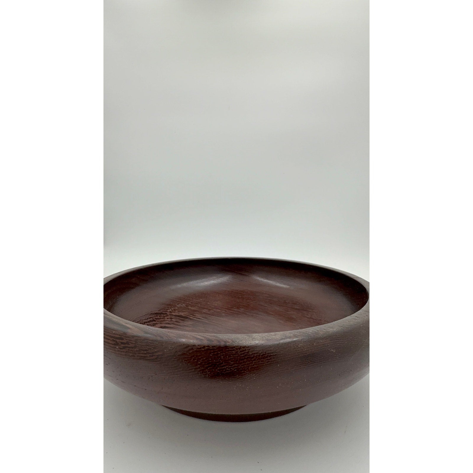 Unique Exotic Wenge Bowl, Handmade Functional Gift, One of a Kind Hardwood Bowl, Exotic Wood Bowl