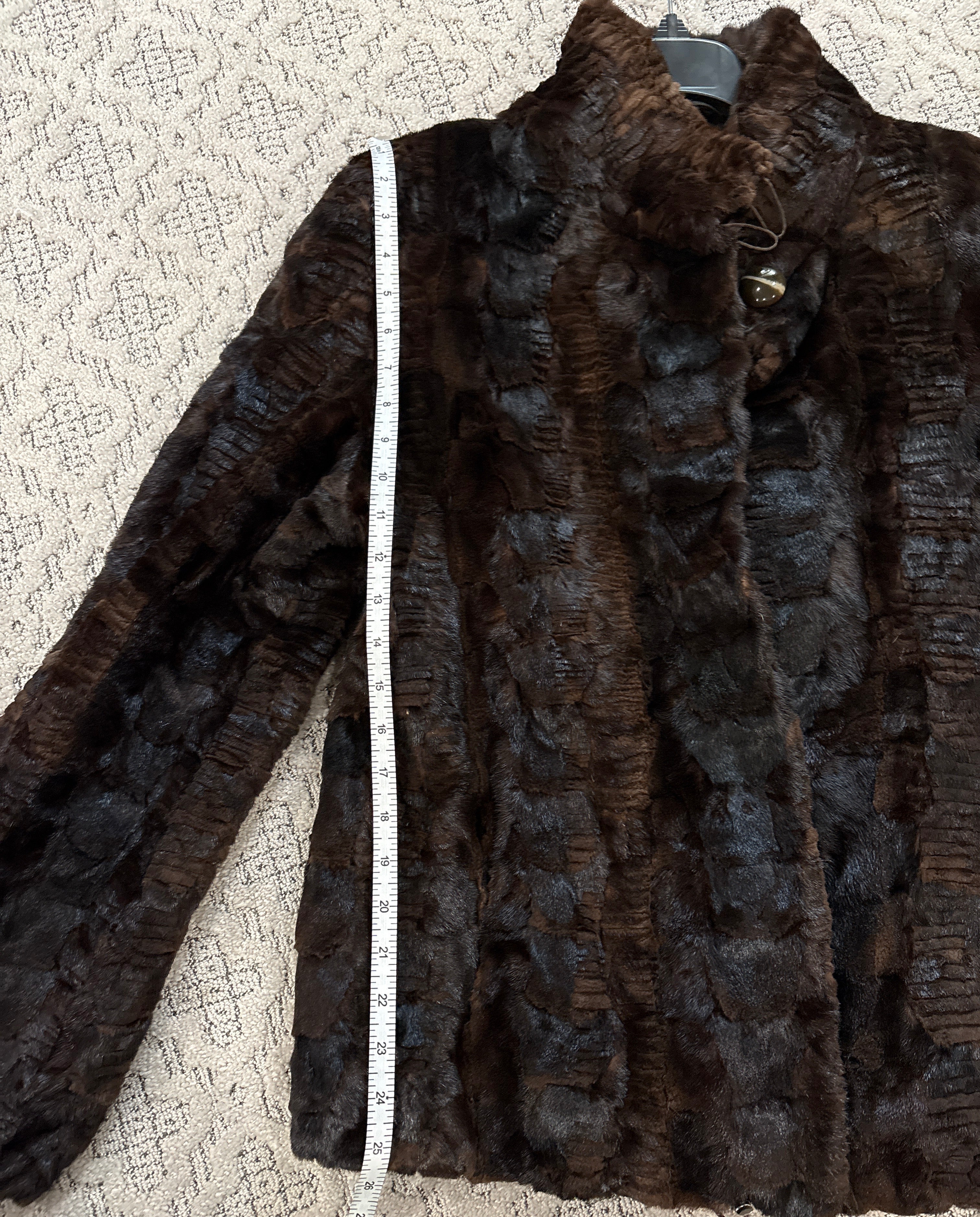 Mink Fur Coat - Womens Size 8