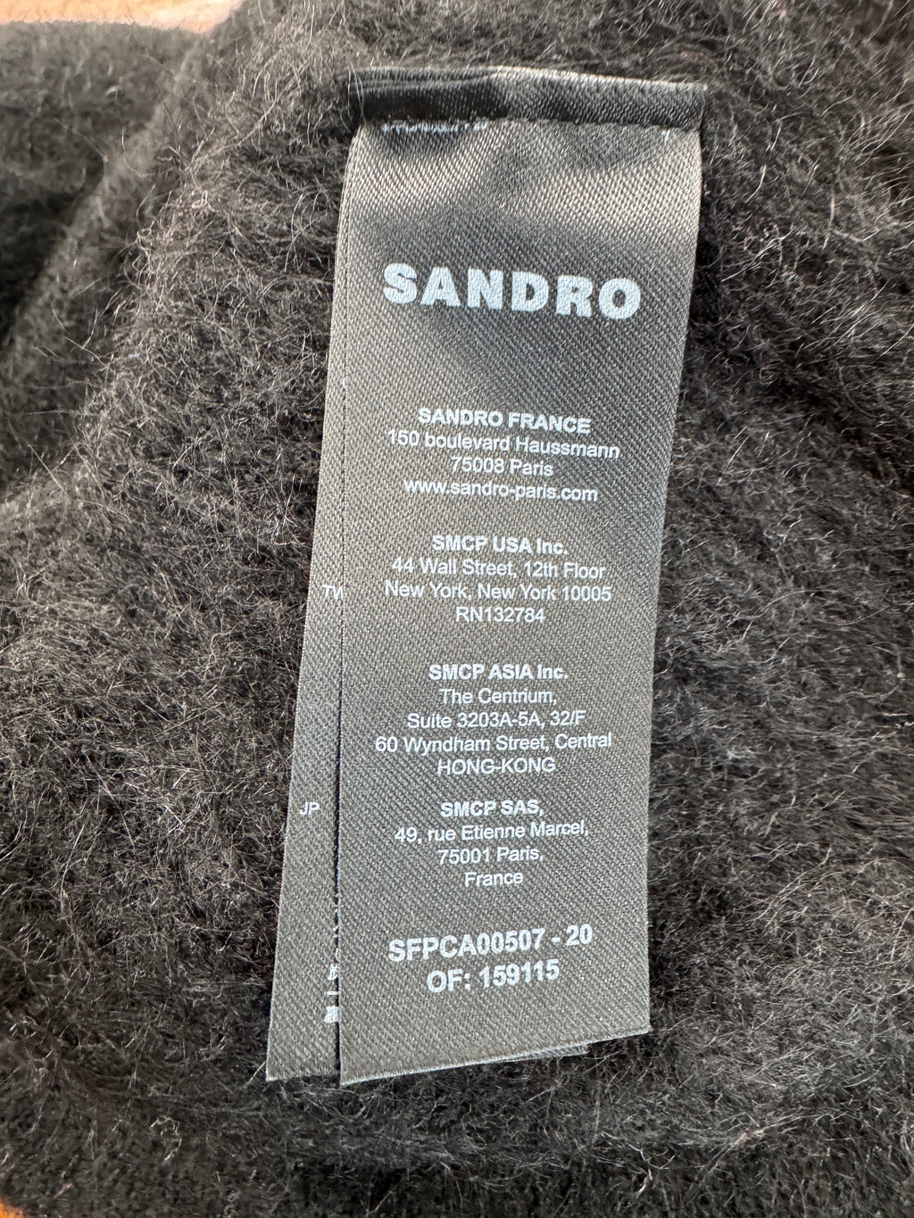 Sandro Knit Cardigan with Removable Ruffle Collar - Size 0 (XS/S)