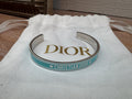 Dior Palladium & Turquoise Cuff Bracelet - NWT