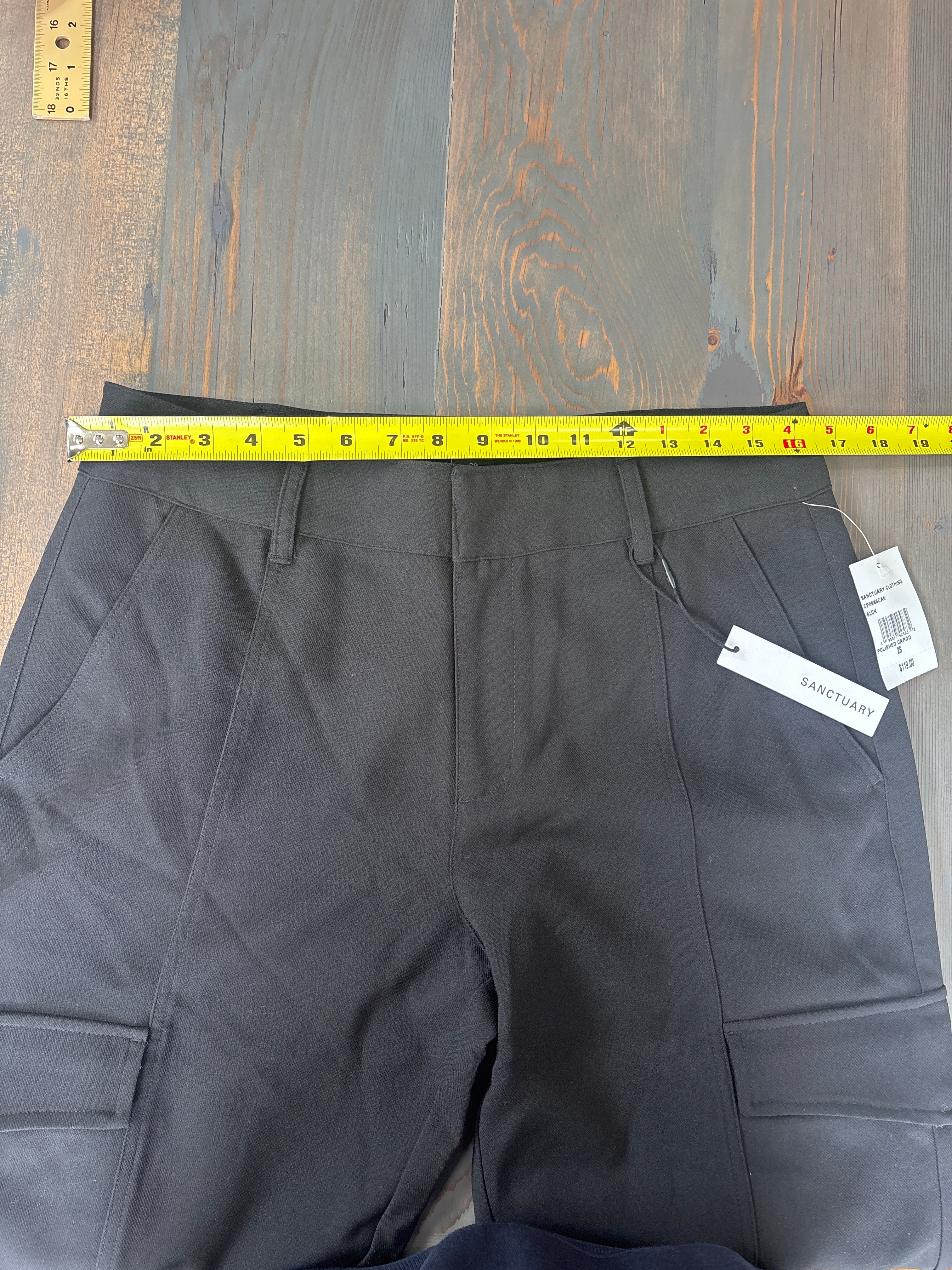 Sanctuary Clothing Polished Cargo - Size 29 - NWT