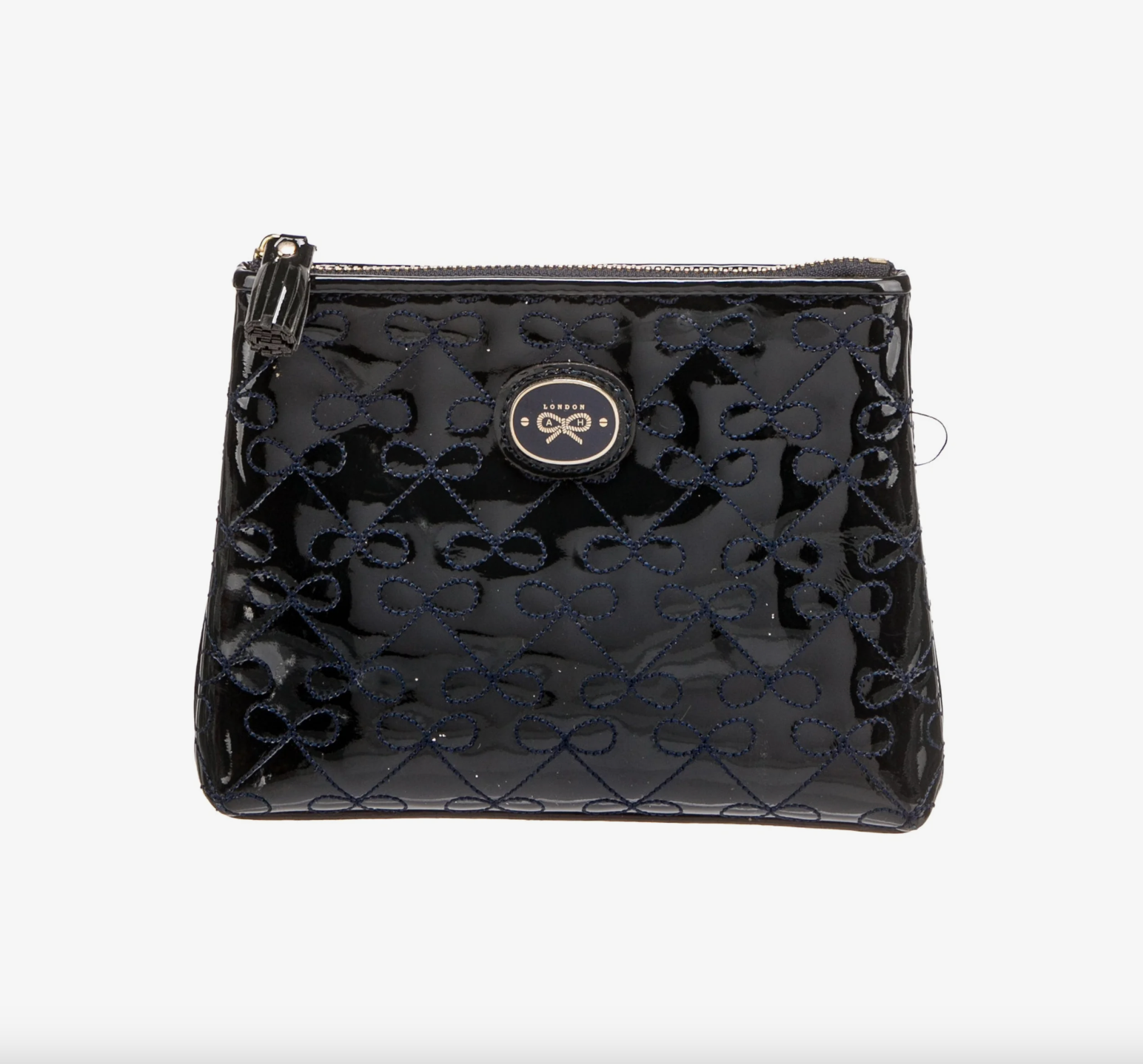 Anya Hindmarch Patent Leather Cosmetic Pouch