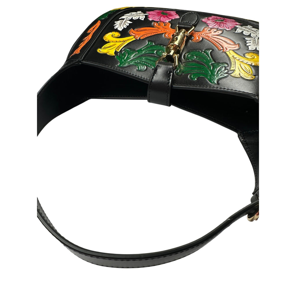 Gucci Jackie 1961 Love Parade Hand-Painted Floral Bag | Limited Edition | NWT