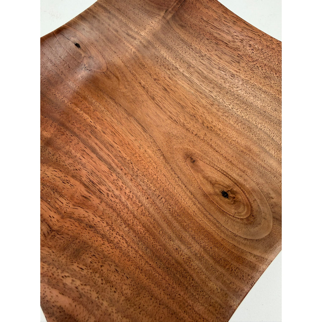 Hand Turned Walnut Square Bowl 8x8x2 for Home Decor, handmade wood bowl, unique centerpiece, functional catchall