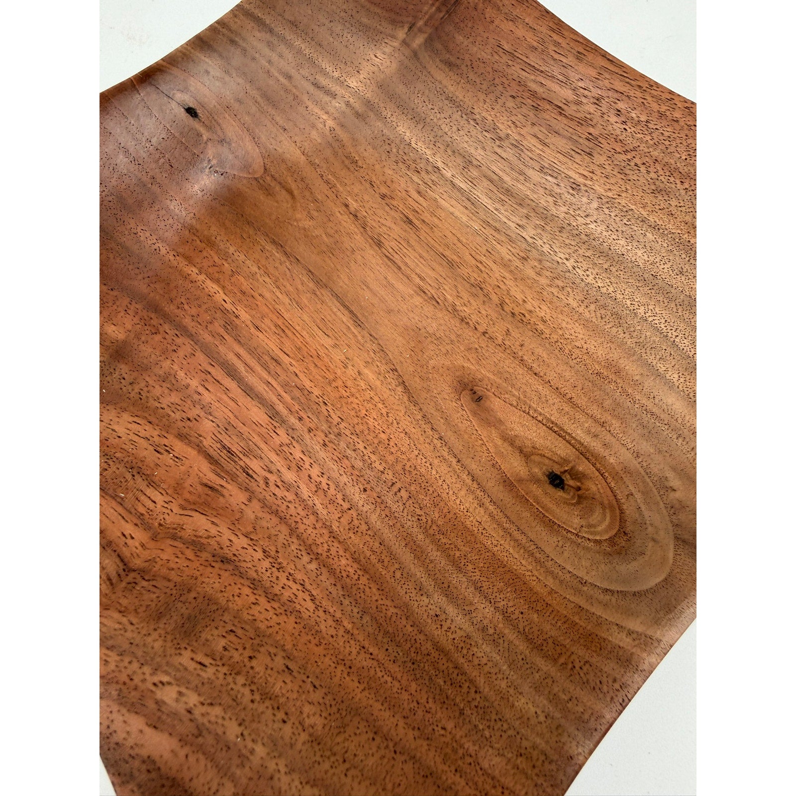 Hand Turned Walnut Square Bowl 8x8x2 for Home Decor, handmade wood bowl, unique centerpiece, functional catchall