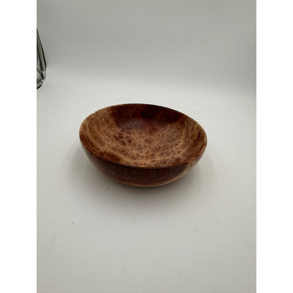 Hand Turned Australian Red Malee Burl Bowl, Handmade Bowl, Unique Wooden Bowl, Functional Home Decor, Kitchenware