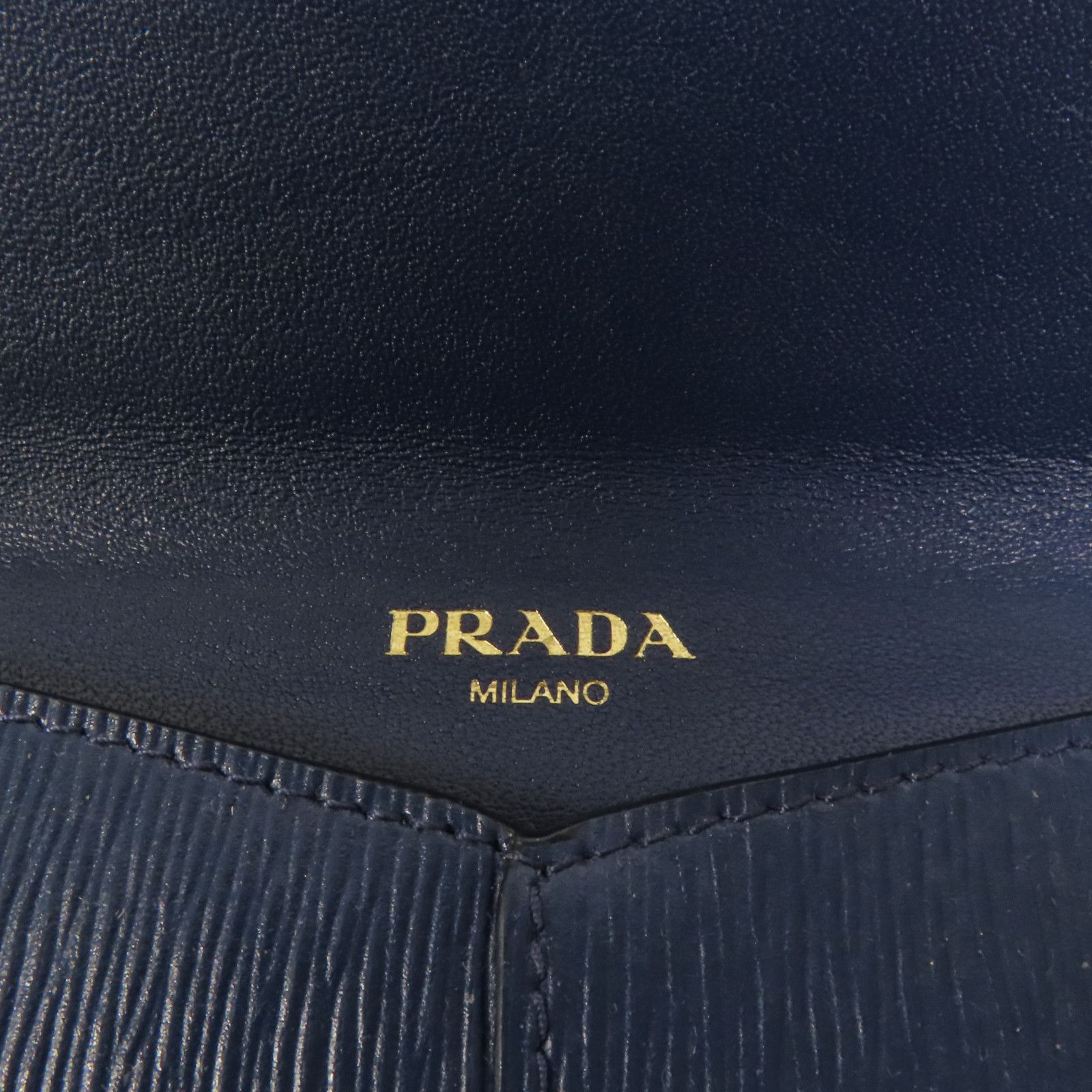 6941 - Prada Envelope Wallet Clutch Blue