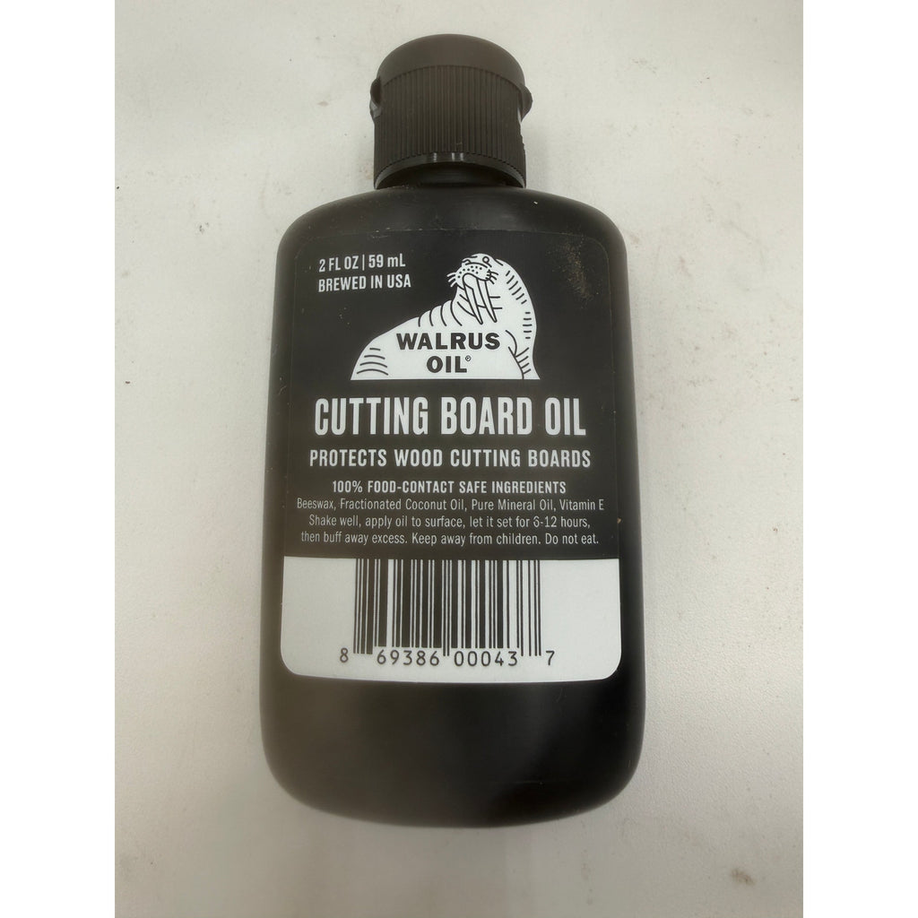 Walrus Oil Cutting Board Finish, 2 fl oz, Food Contact Safe, Wood Conditioner